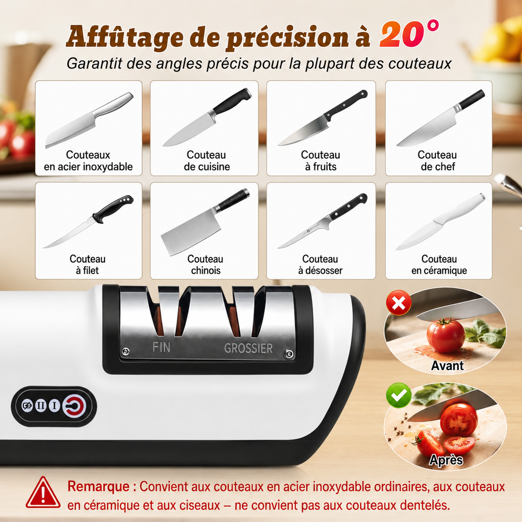 🔪 TurboSharp – Des couteaux tranchants en 10 secondes