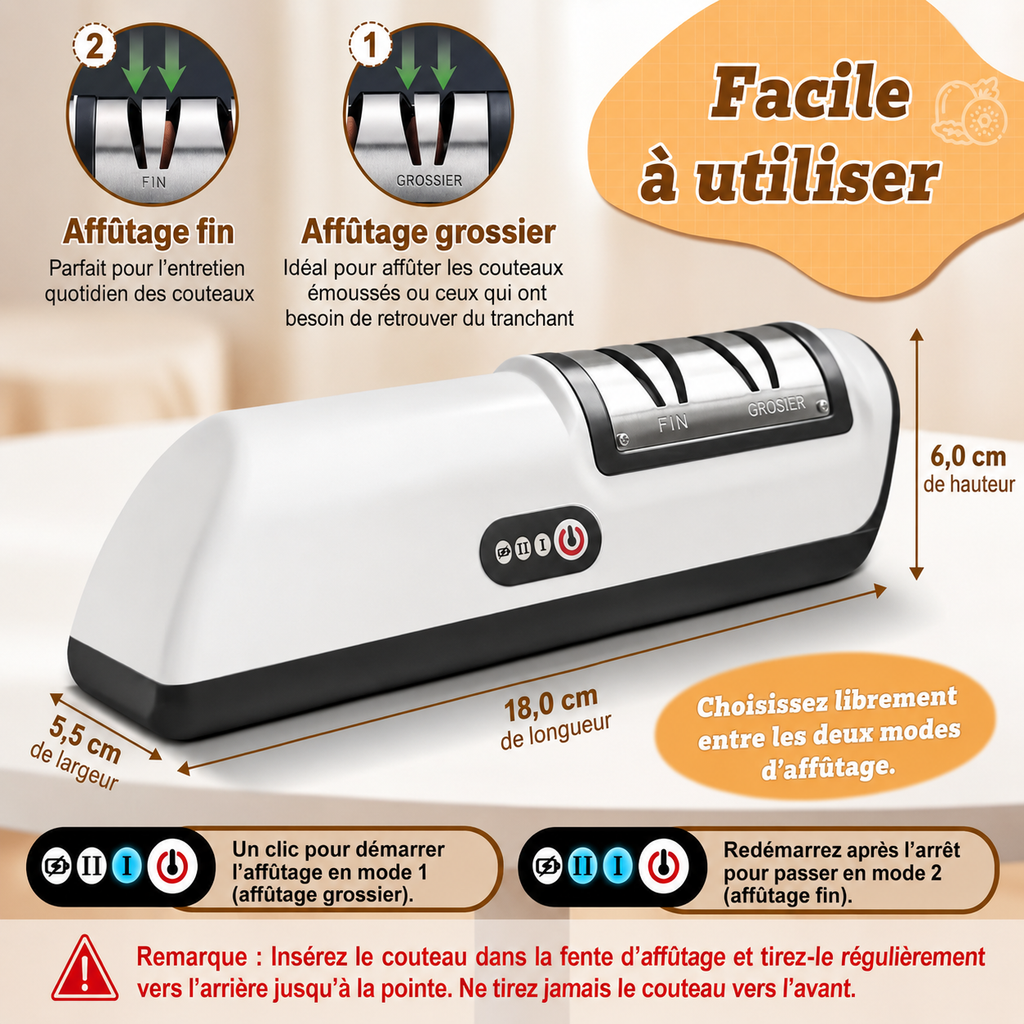 🔪 TurboSharp – Des couteaux tranchants en 10 secondes